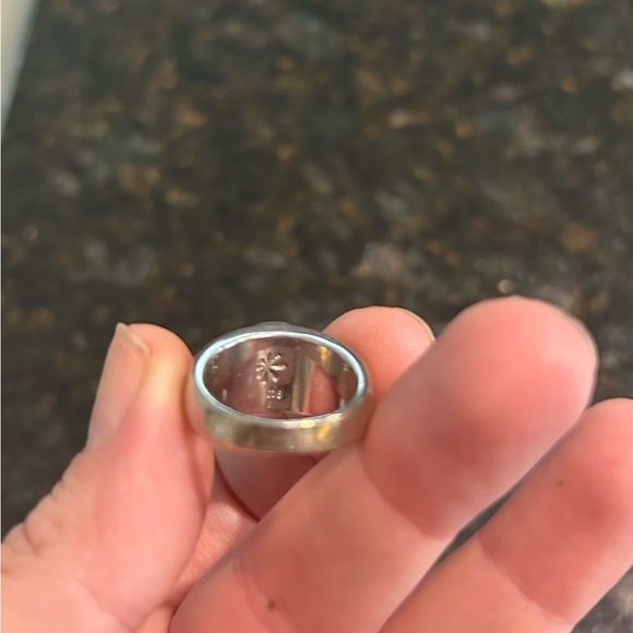 Limited Edition Marahlago Larimar and Mother of Pearl Ring - Picture 6 of 6